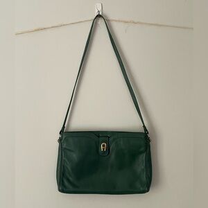 Etienne Aigner Green Crossbody Bag